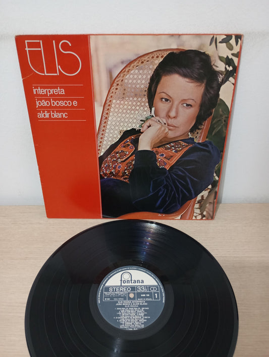 Lp Vinil Elis Regina Interpreta João Bosco E Aldir Blanc