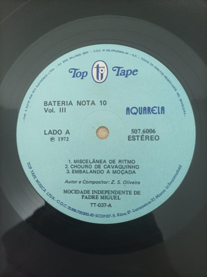 Lp Vinil G.R.E.S. Mocidade Independente Padre Miguel Vol III