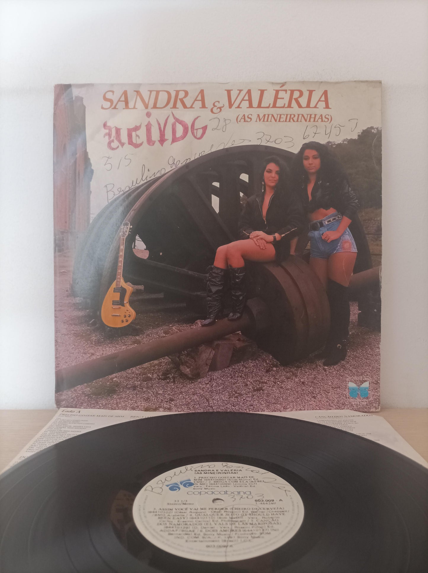 Lp Vinil As Mineirinhas Sandra & Valéria Com Encarte