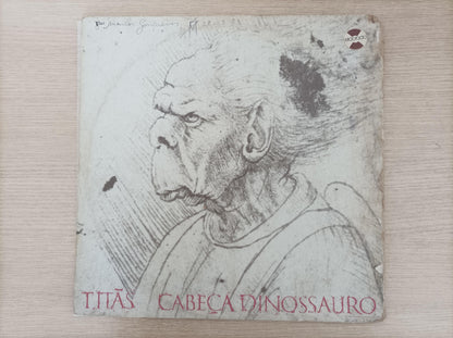 Lp Vinil Titãs Cabeça Dinossauro Capa Dupla