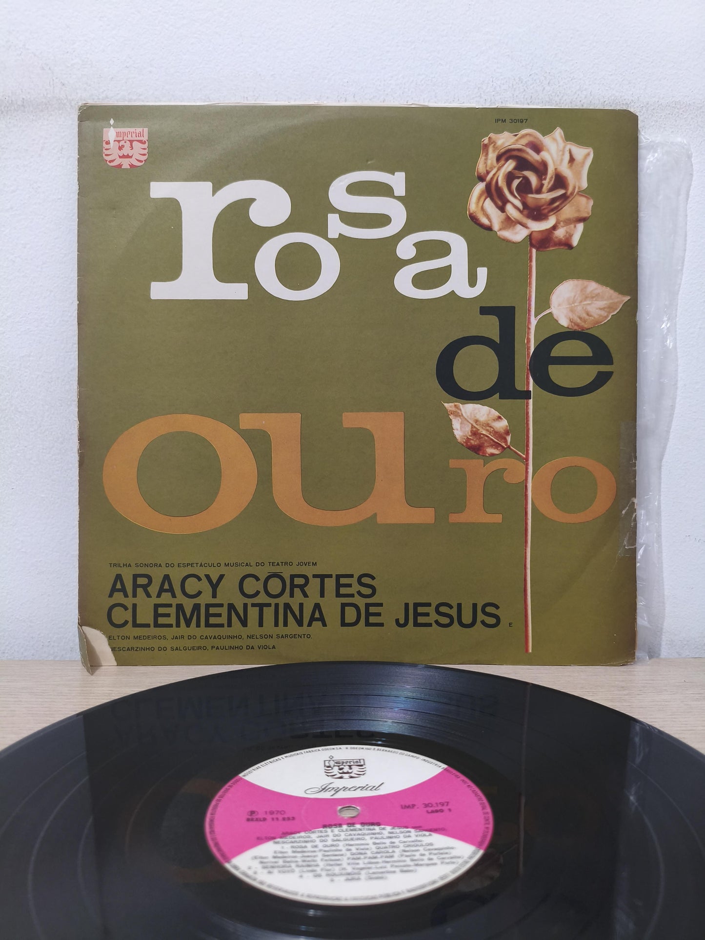 Lp Vinil Aracy Côrtes Rosa De Ouro