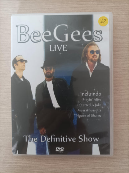 DVD Bee Gees Live The Definitive Show