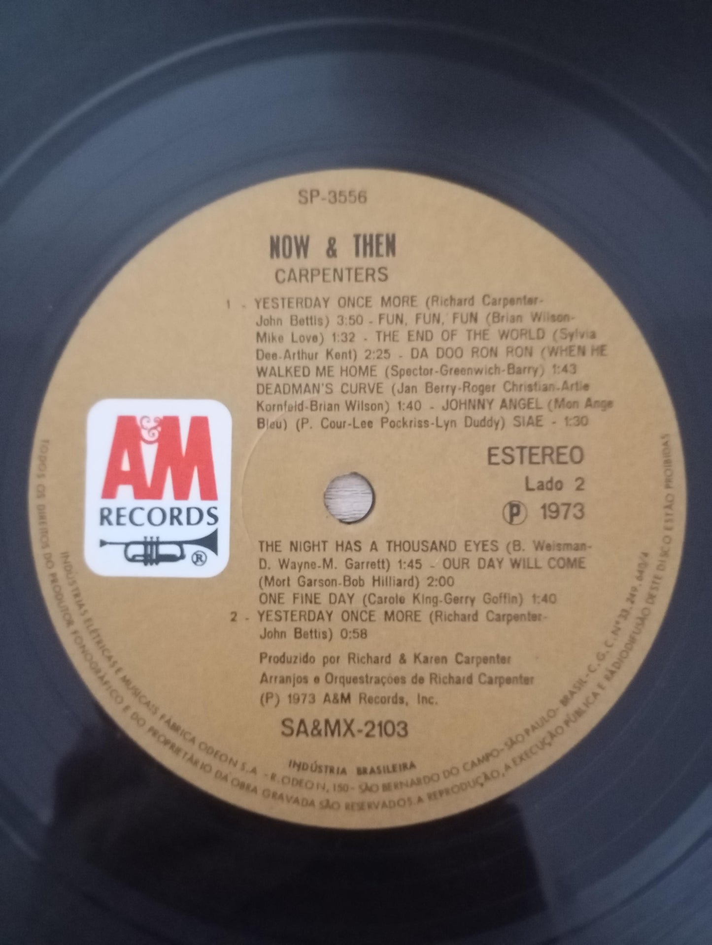 Lp Vinil Carpenters Now & Then Capa Dupla