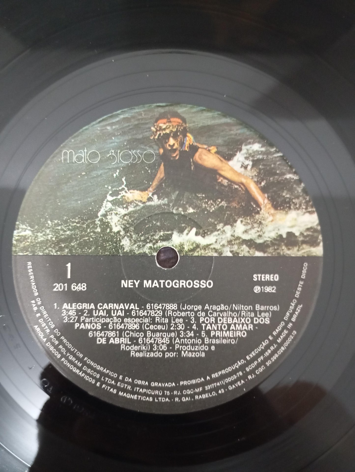 Disco Vinil Mato Grosso 1982 Ney Matogrosso Com Encarte A