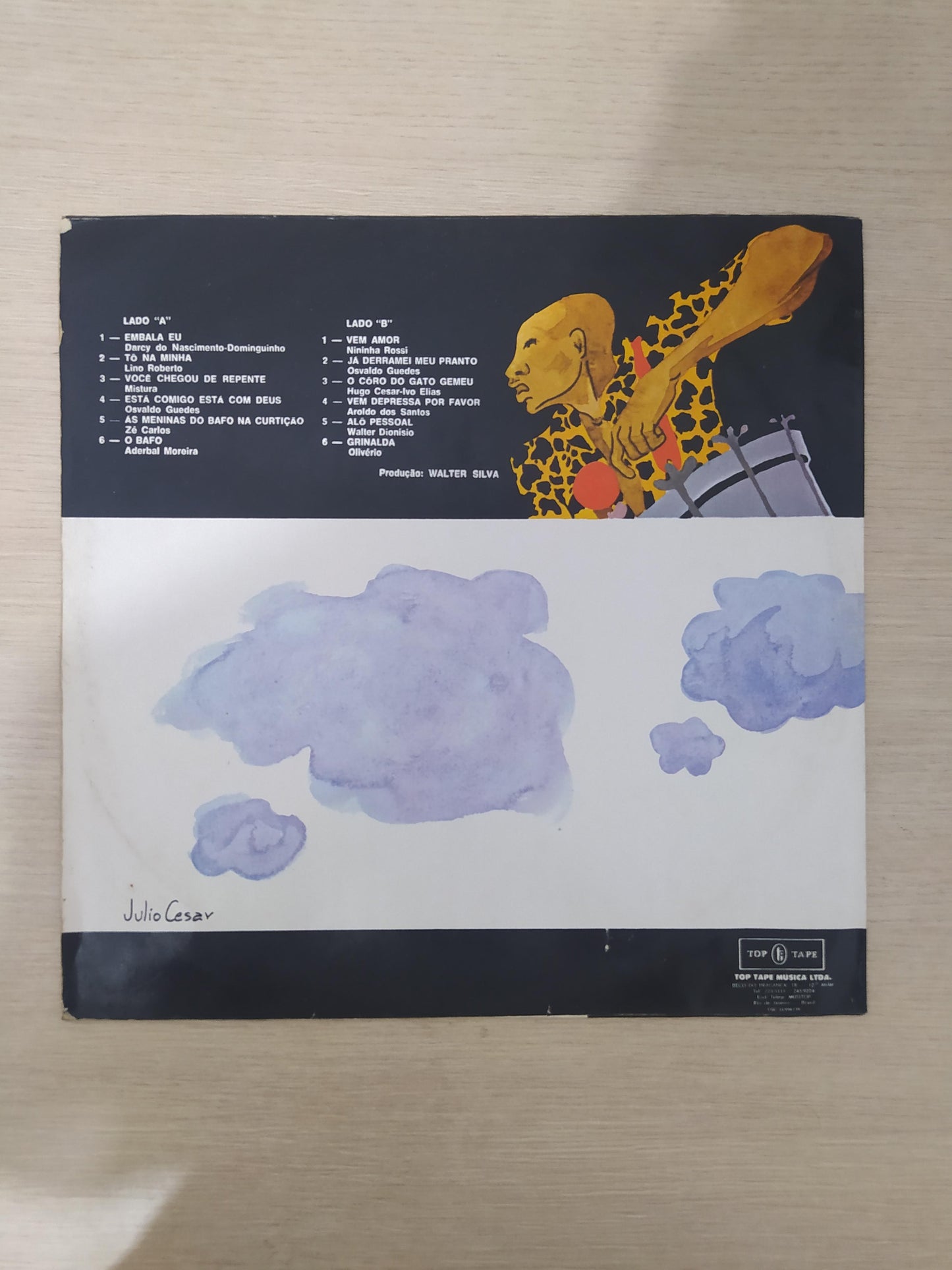 Lp Vinil Bloco Carnavalesco Bafo da Onça Aperta Outro