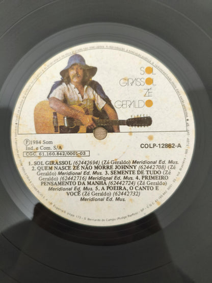 Lp Vinil Zé Geraldo Sol Girassol