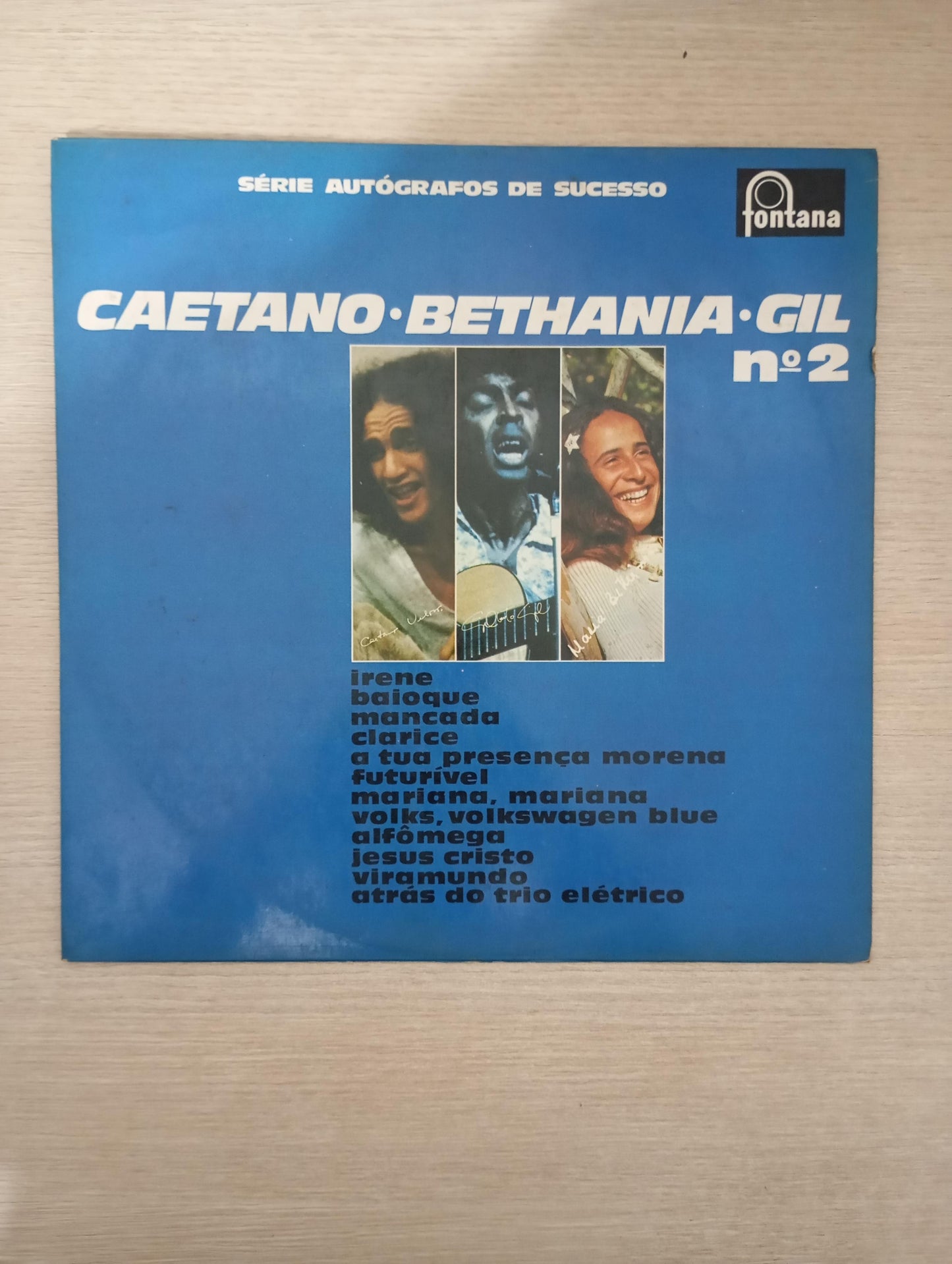 Lp Vinil Caetano Bethania Gil Série Autógrafos de Sucesso 2