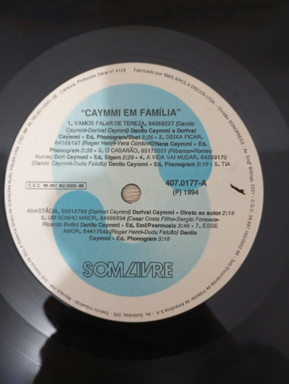 Lp Vinil Dorival Caymmi Caymmi Em Família