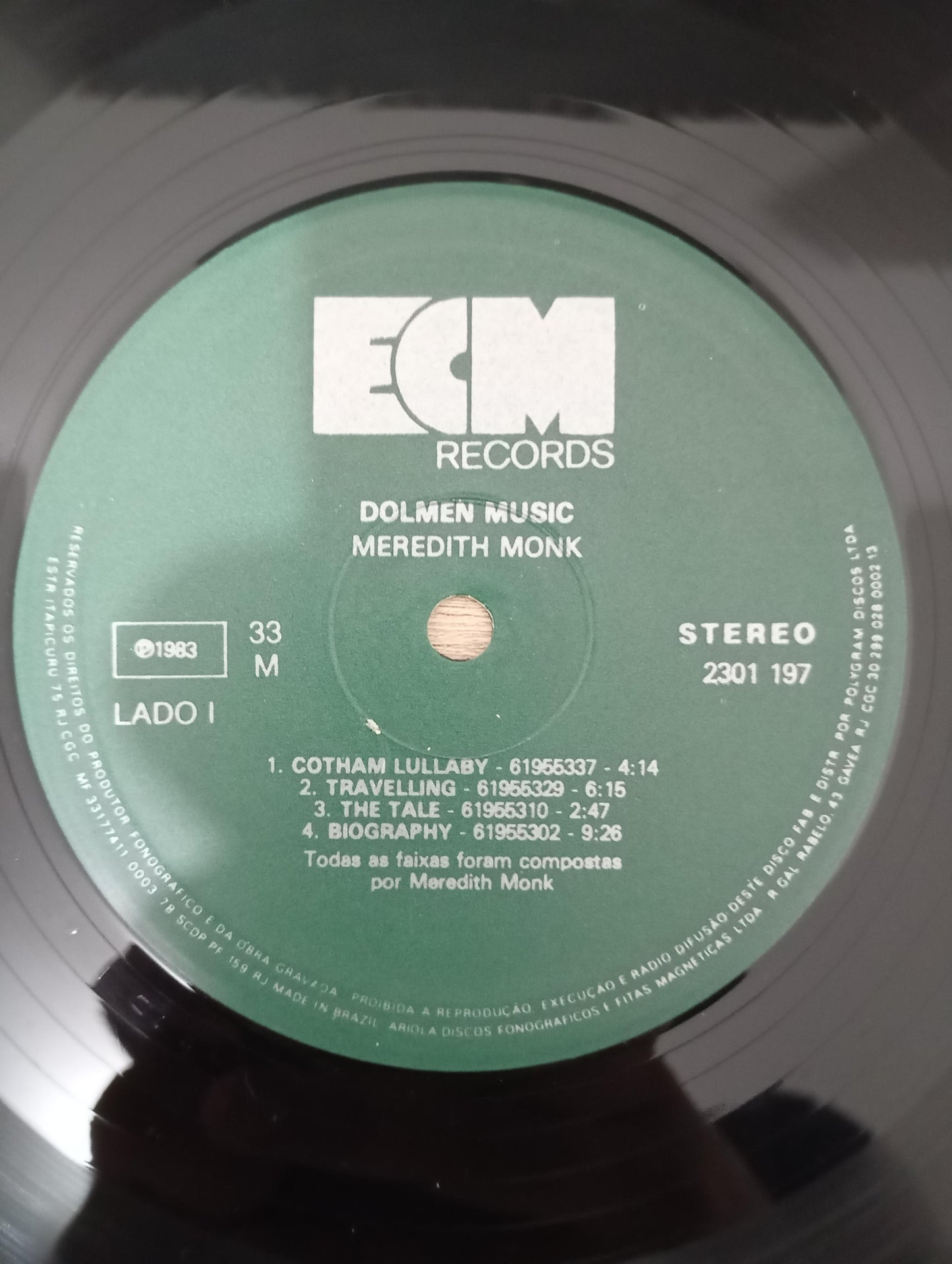 Lp Vinil Meredith Monk Dolmen Music Capa Dupla