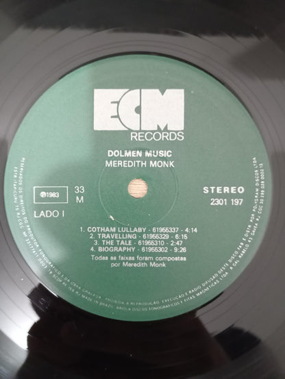 Lp Vinil Meredith Monk Dolmen Music Capa Dupla
