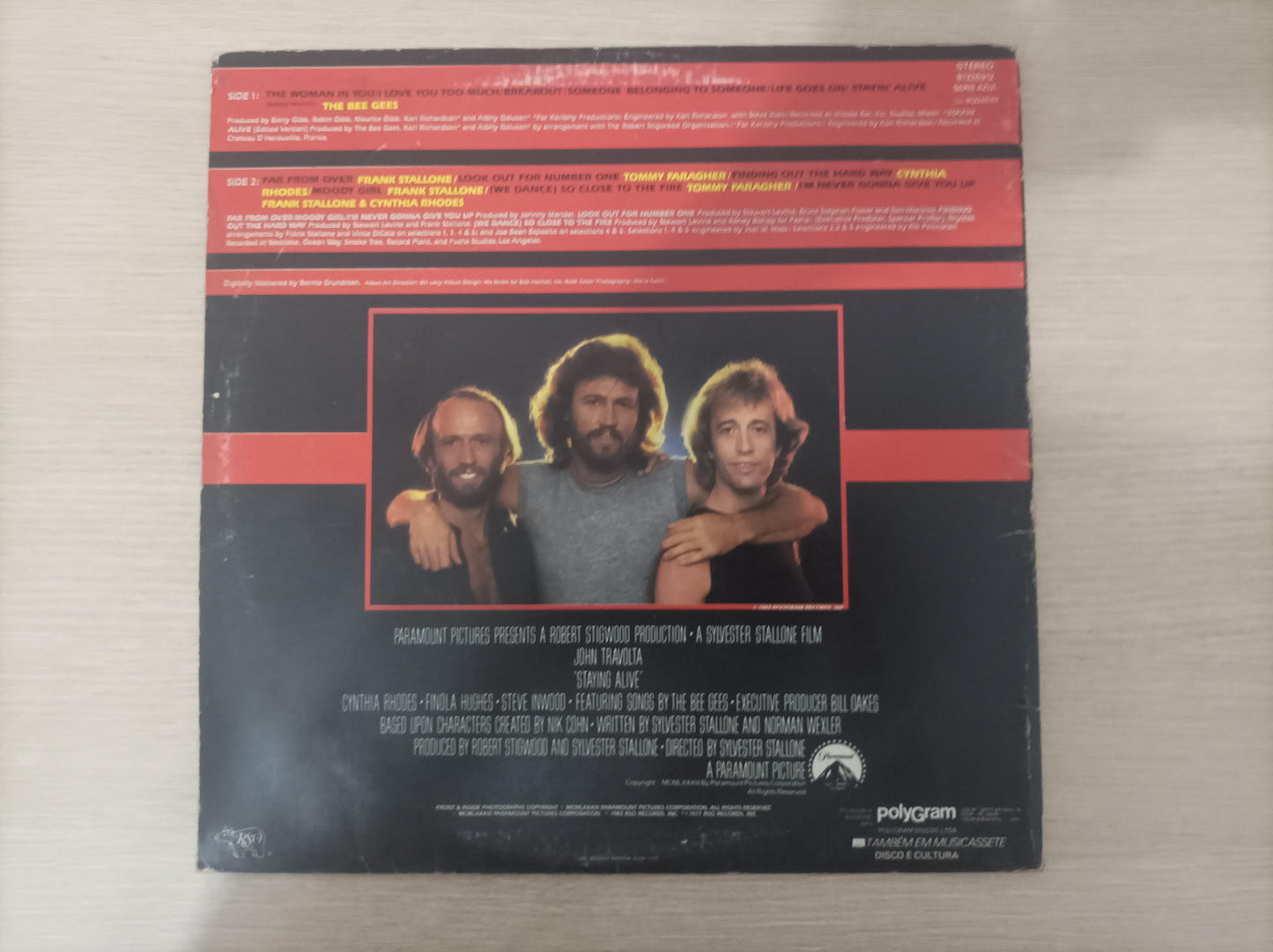 Disco Vinil Alive Staying Capa Dupla A