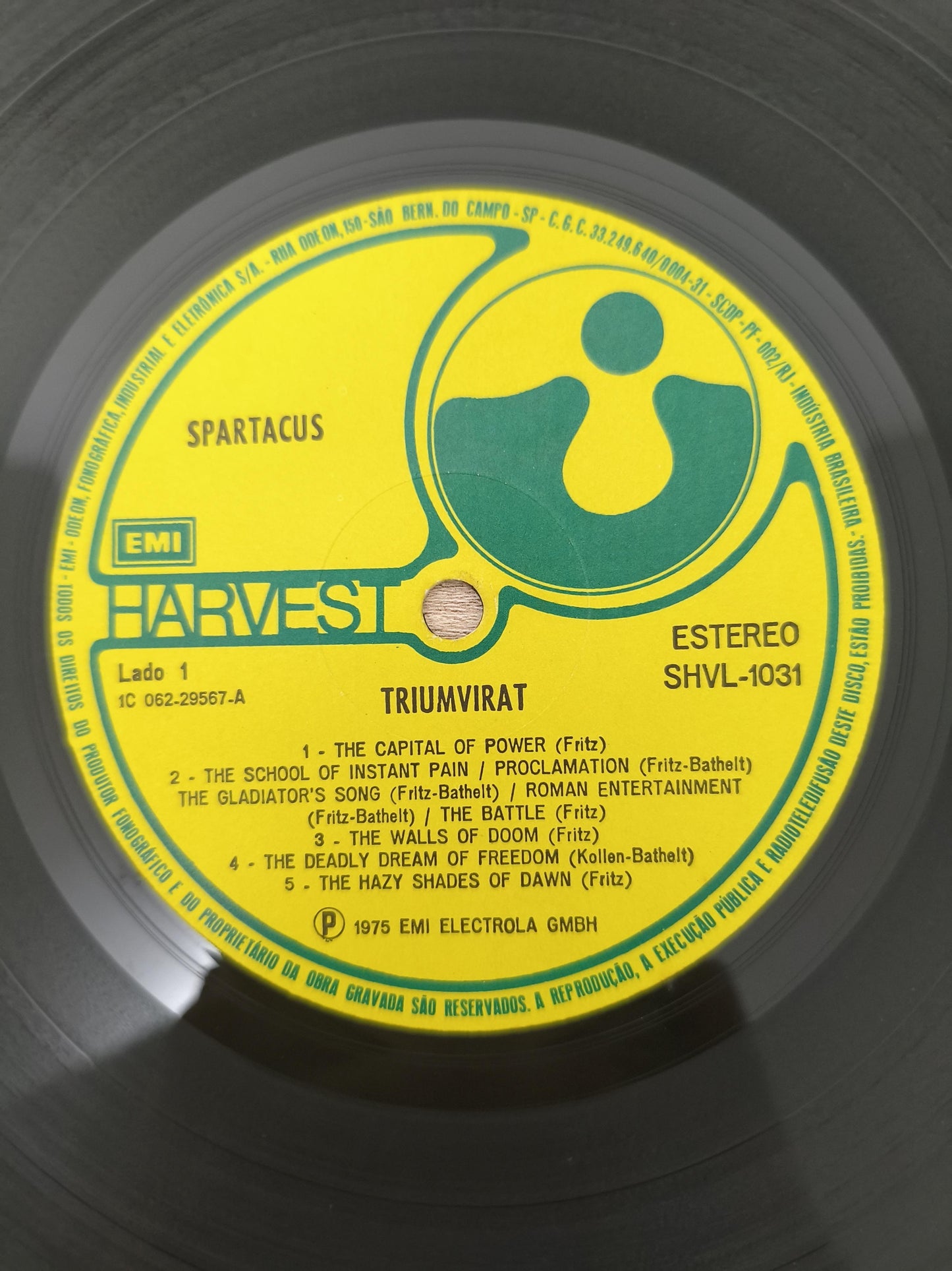 Lp Vinil Triumvirat Spartacus