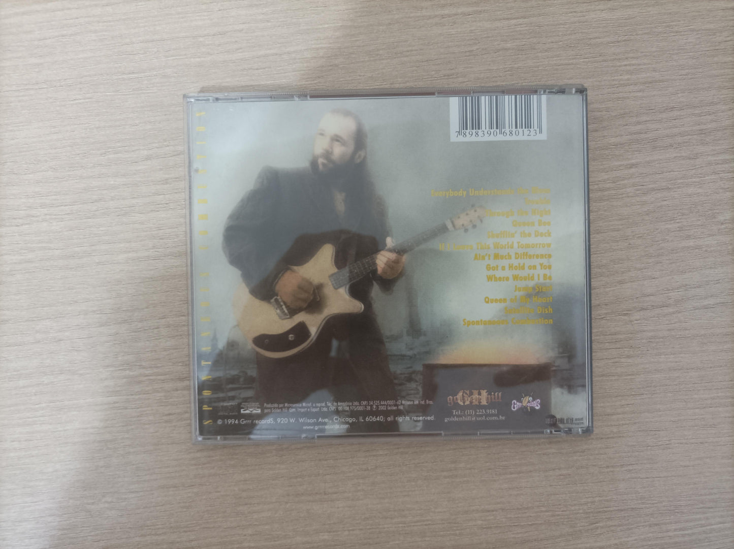 CD Glenn Kaiser Spontaneous Combustion