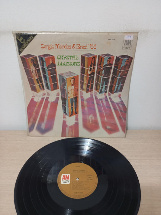 Lp Vinil Sérgio Mendes & Brasil '66 Crystal Illusions