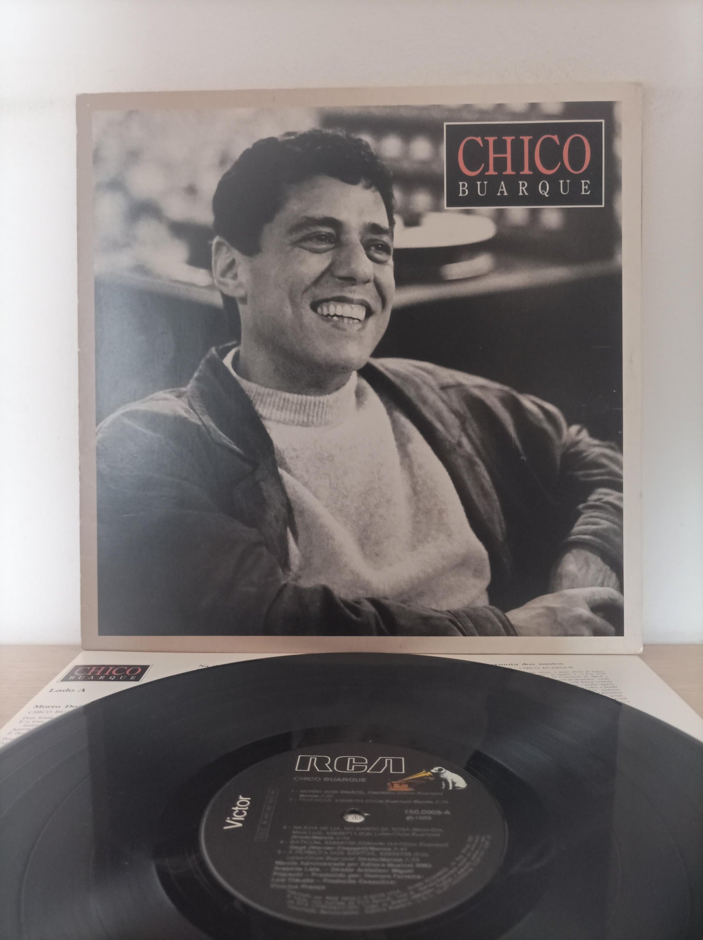 Disco Vinil 1989 Chico Buarque Com Encarte A