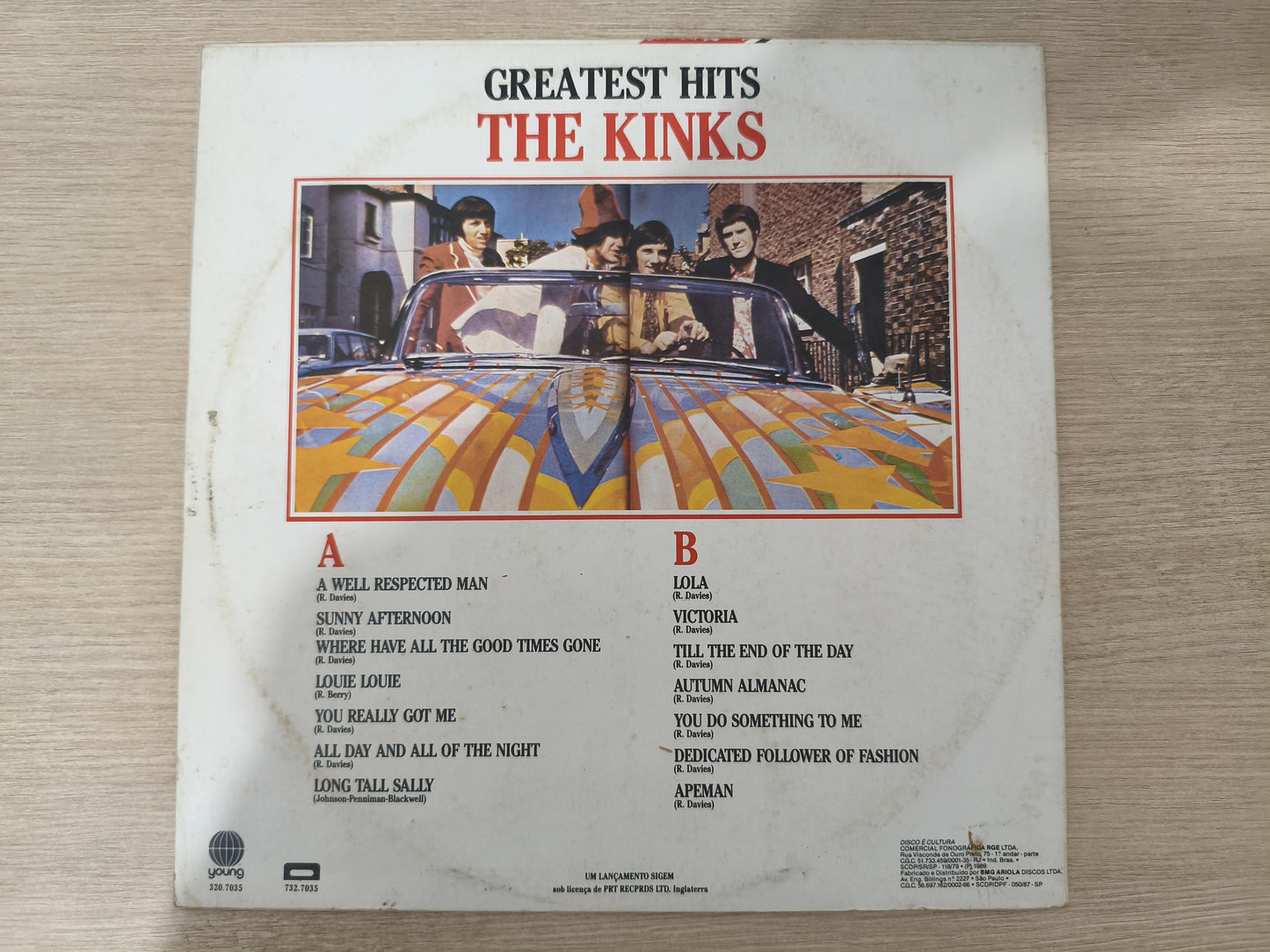 Lp Vinil The Kinks Are Well Respected Men
