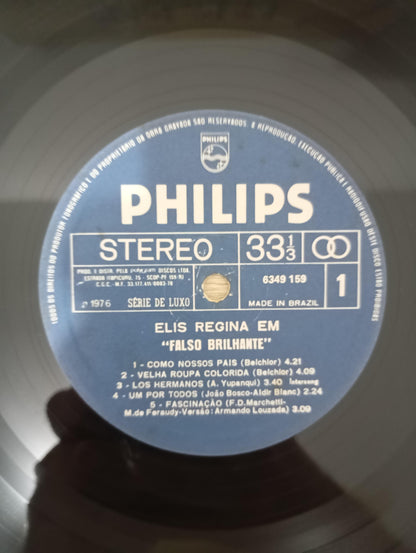 Lp Vinil Elis Regina Falso Brilhante Capa Dupla