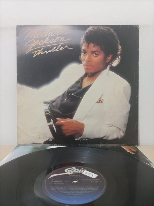 Disco Vinil Thriller Com Encarte C Michael Jackson
