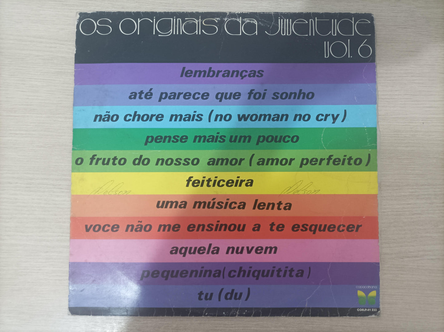 Lp Vinil Os Originais da Juventude Vol. 6