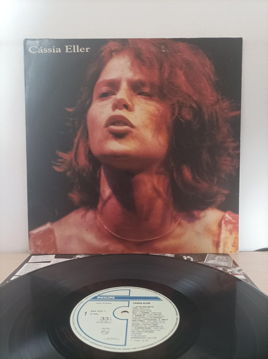 Lp Vinil Cássia Eller 1990 Com Encarte