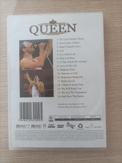 DVD Queen Live Rock in Rio 1985