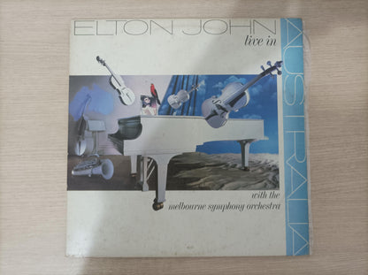 Lp Vinil Elton John Live In Australia Duplo