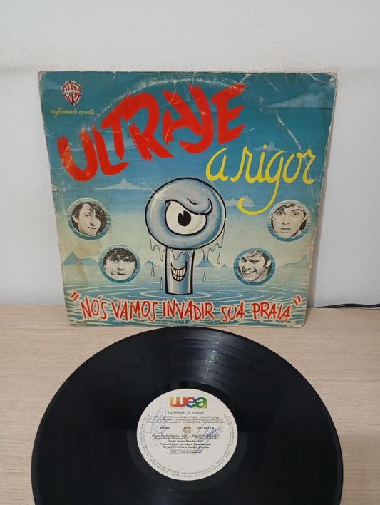 Lp Vinil Ultraje A Rigor Nós Vamos Invadir Sua Praia