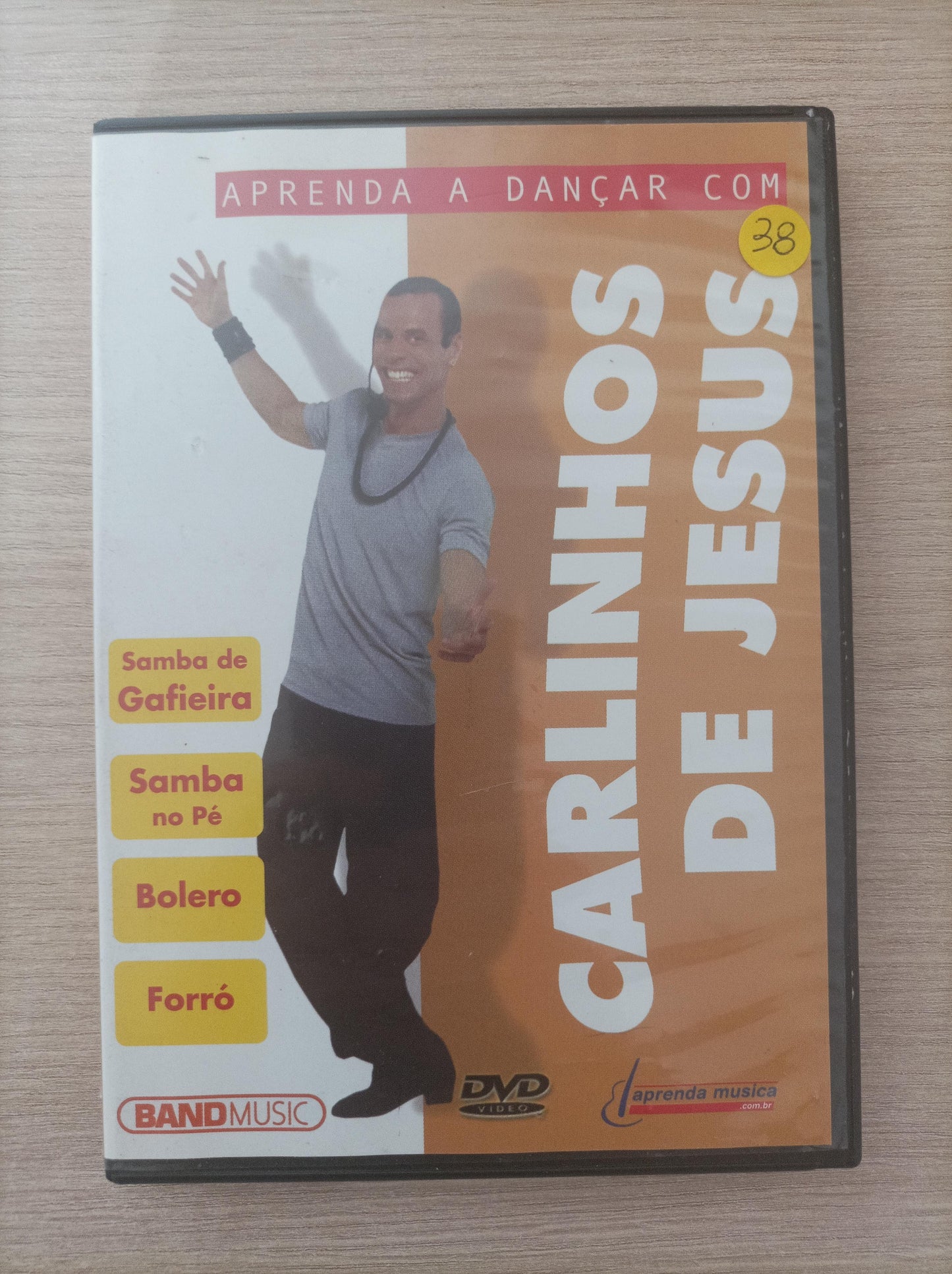 DVD Carlinhos de Jesus Aprenda a dançar com