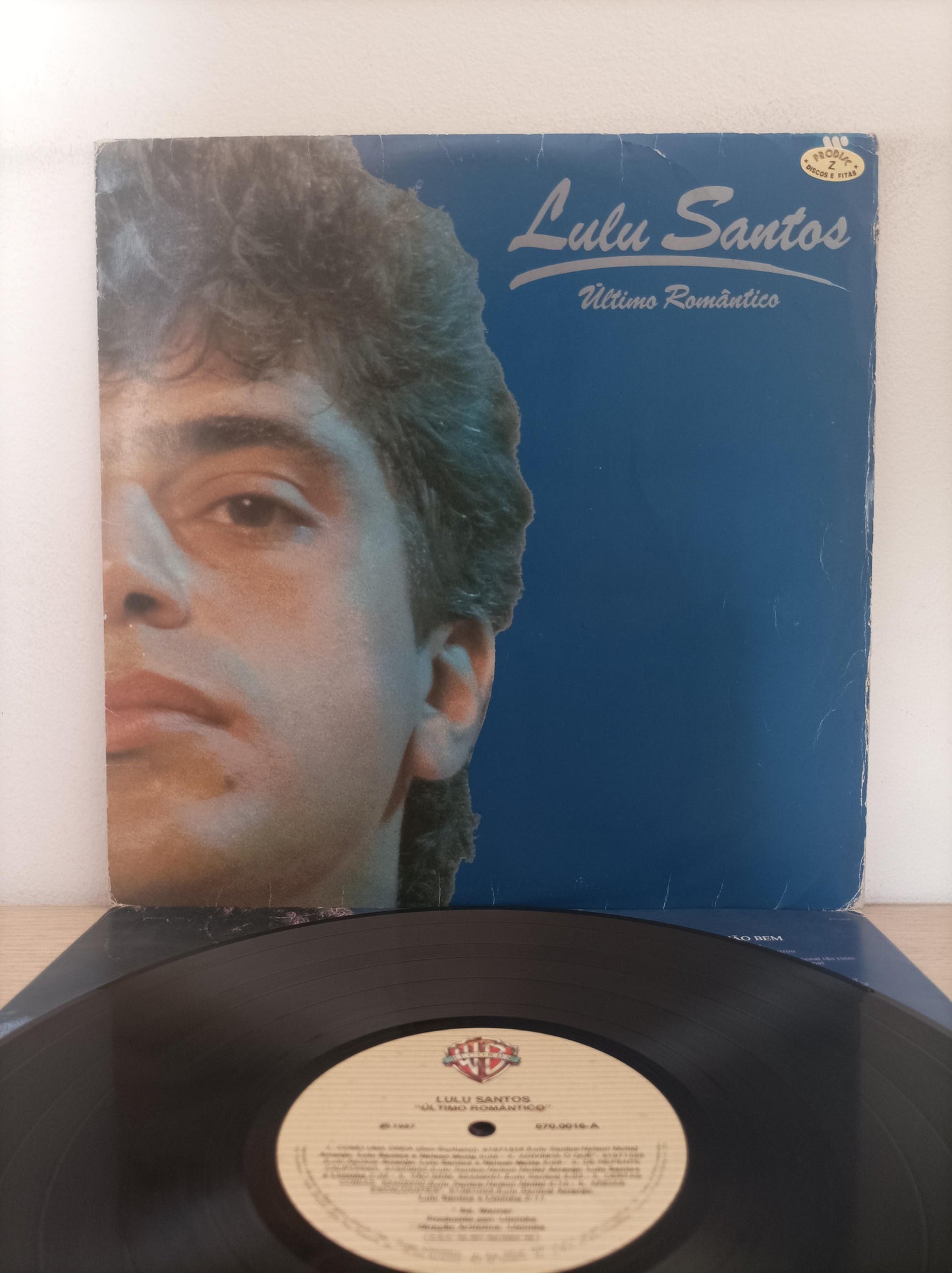 Lp Vinil Lulu Santos Último Romântico Com Encarte