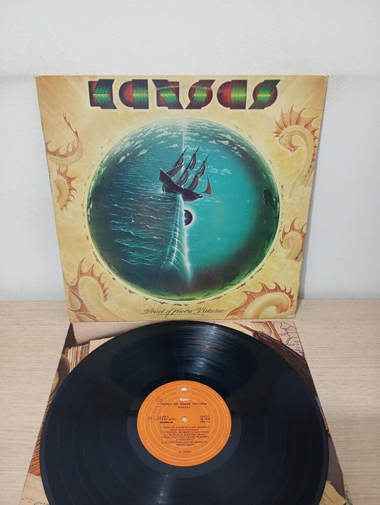 Lp Vinil Kansas Point Of Know Return Com Encarte
