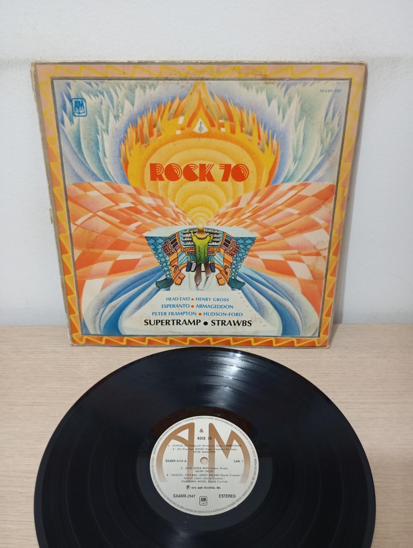Lp Vinil Supertramp & Strawbs Rock 70 Capa Dupla