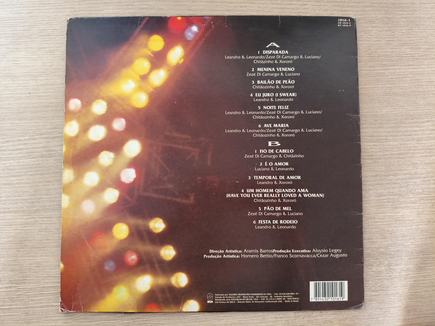 Lp Vinil Amigos Especial da Rede Globo Ao Vivo
