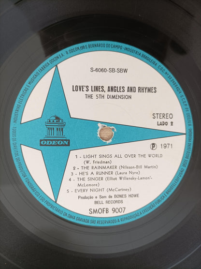 Lp Vinil The 5th Dimension Love's Lines, Angles And Rhymes