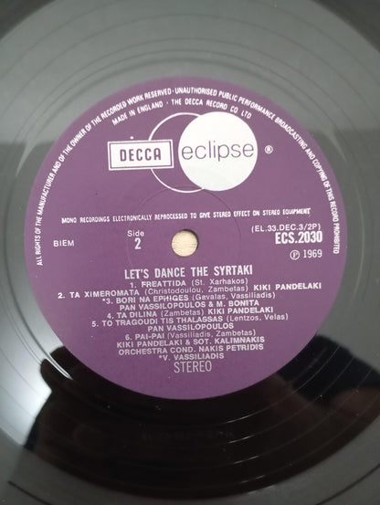 Lp Vinil Let's Dance The Syrtaki