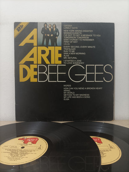 Lp Vinil Bee Gees A arte de Duplo