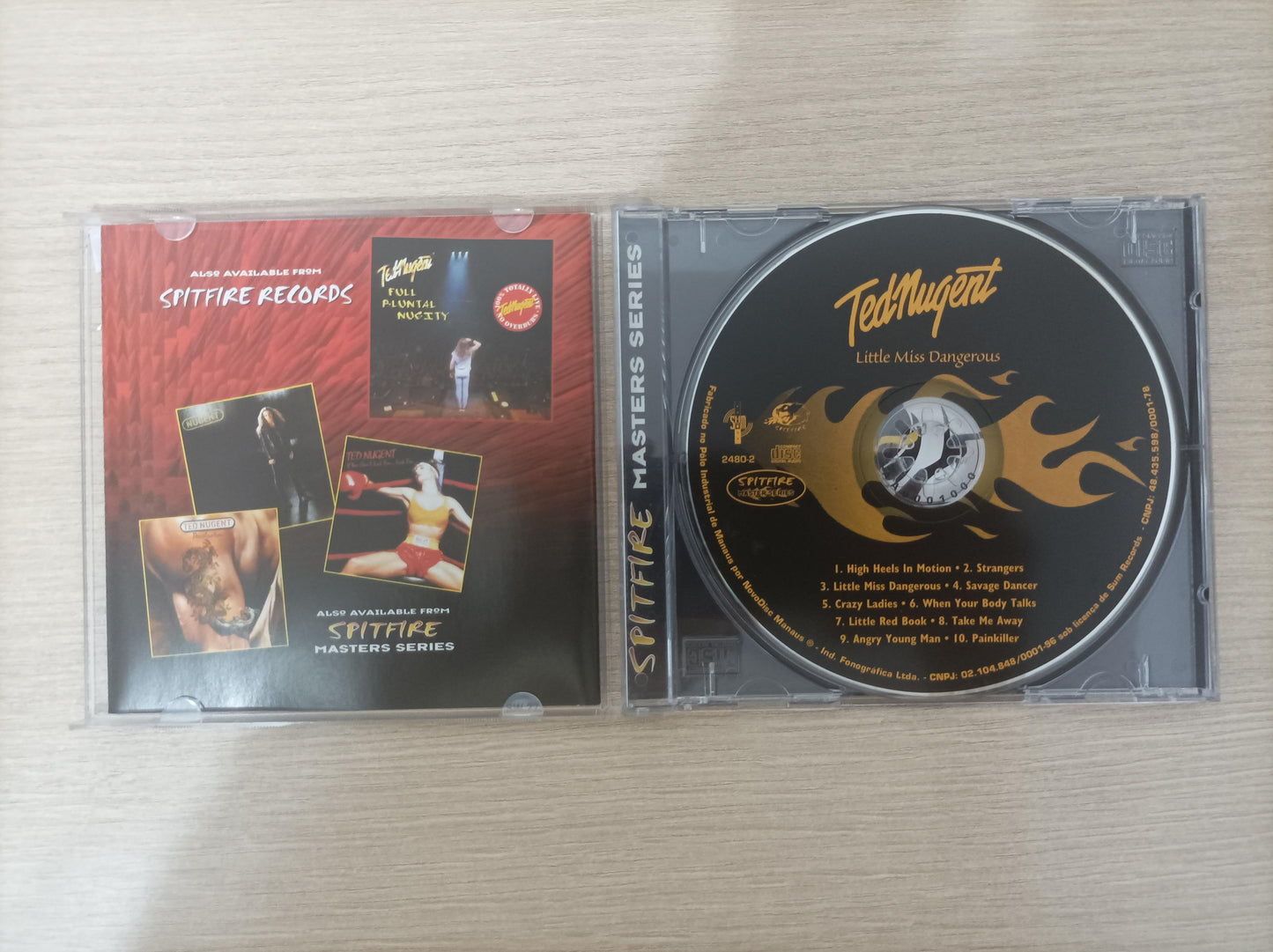 CD Ted Nugent Little Miss Dangerous