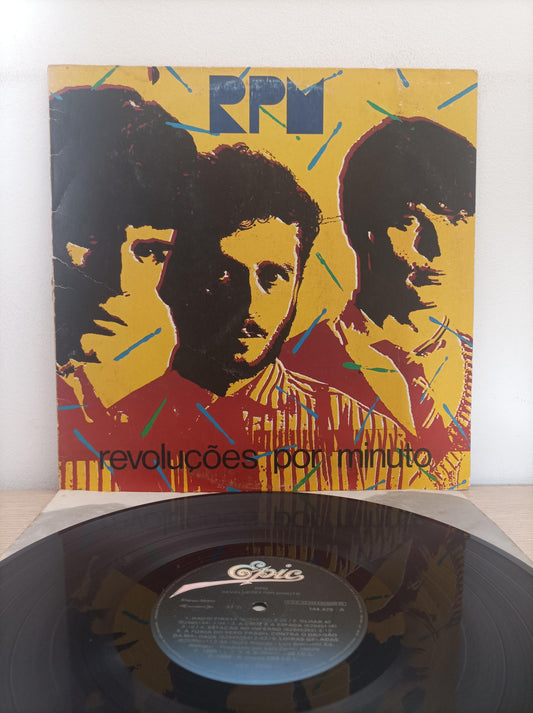 Lp Vinil RPM Revoluções Por Minuto Com Encarte