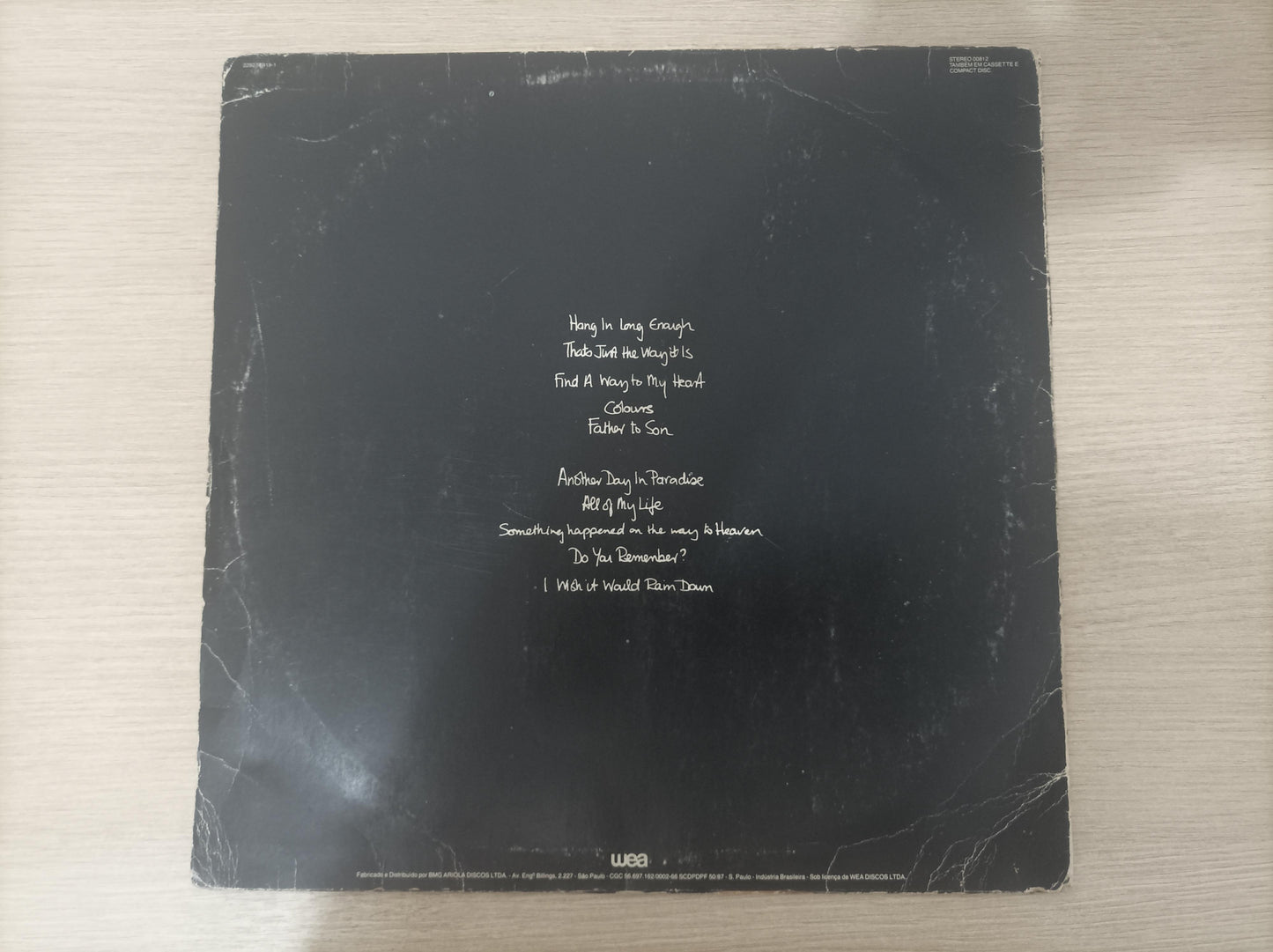 Lp Vinil Phil Collins ...But Seriously Com Encarte