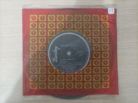 Compacto Vinil Patrick Juvet I Love America