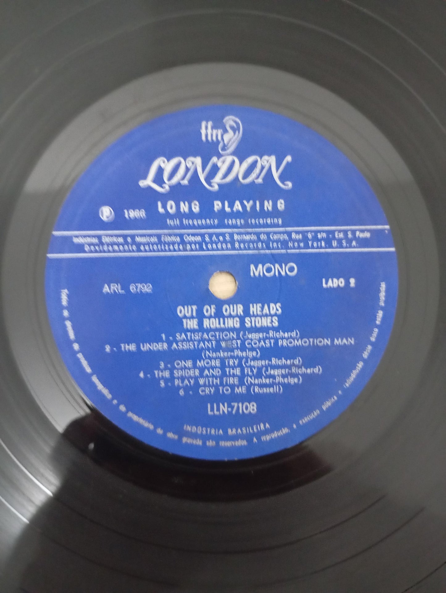 Lp Vinil The Rolling Stones Out Of Our Heads