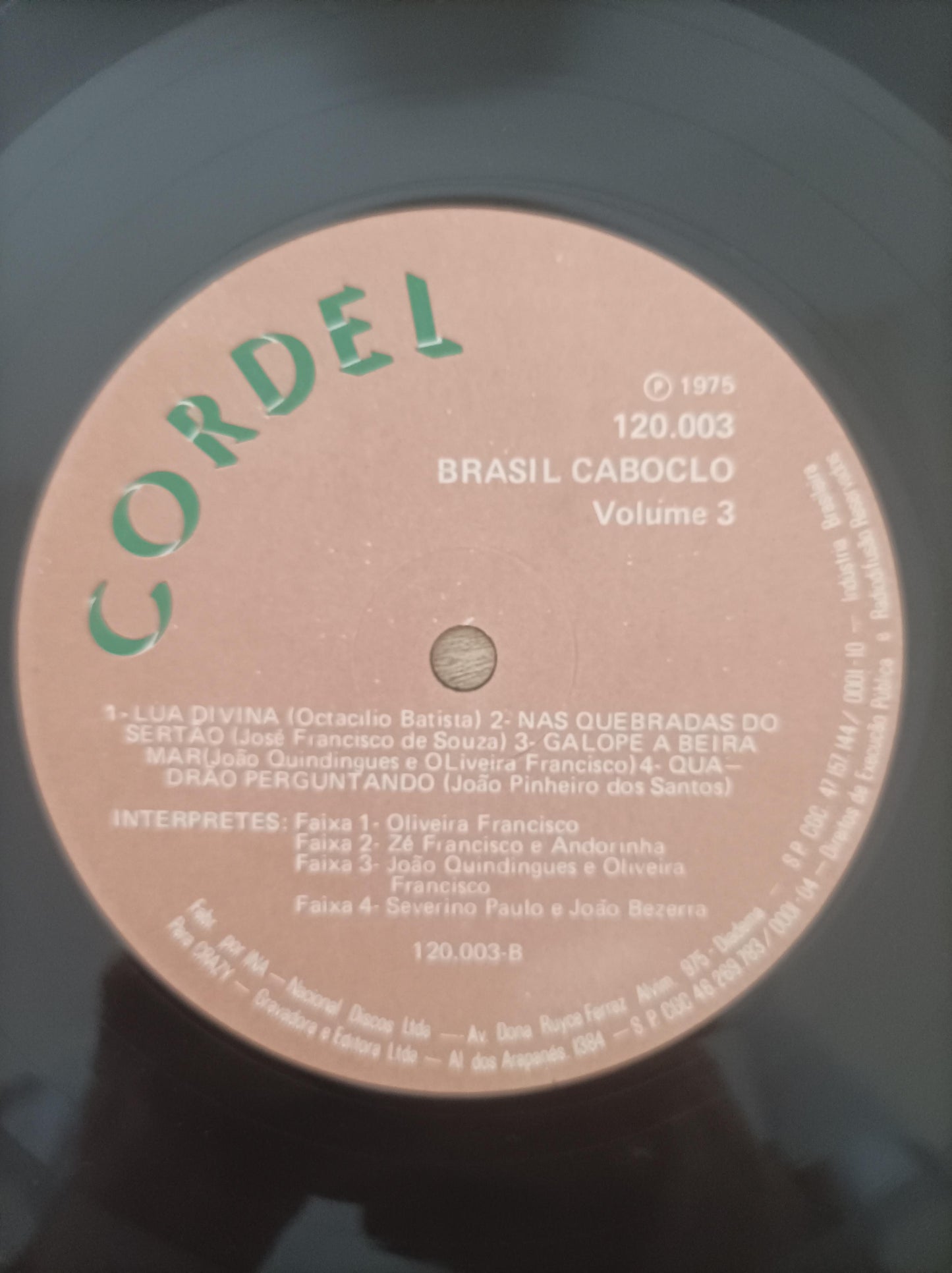 Lp Vinil Coletânea de Repentistas 3 Volumes