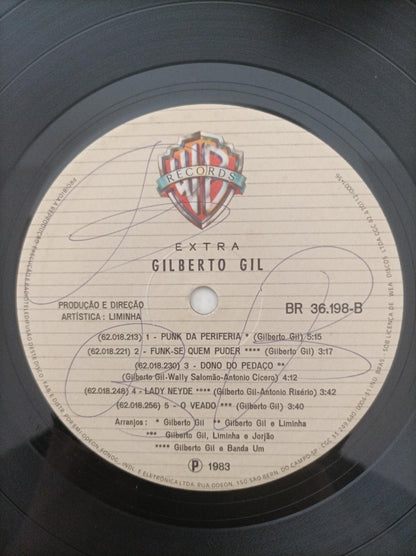 Disco Vinil Extra Gilberto Gil Capa Dupla A