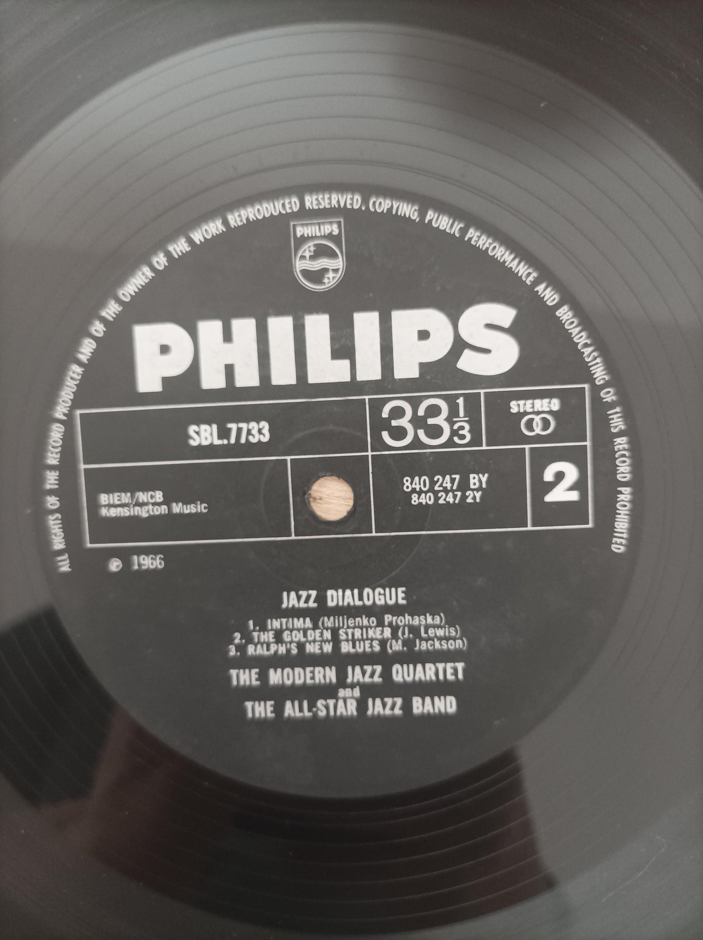 Lp Vinil The Modern Jazz Quartet Jazz Dialogue Importado