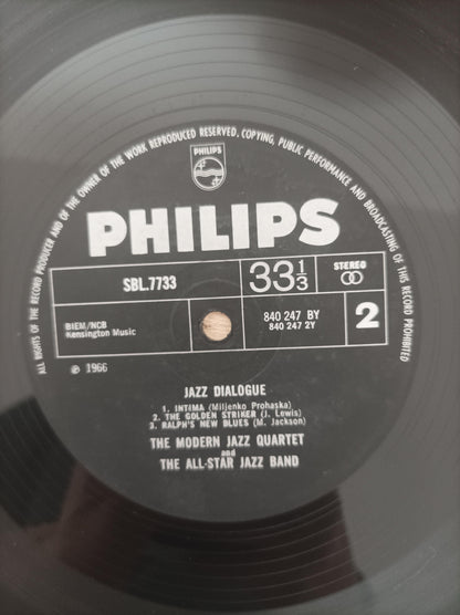 Lp Vinil The Modern Jazz Quartet Jazz Dialogue Importado