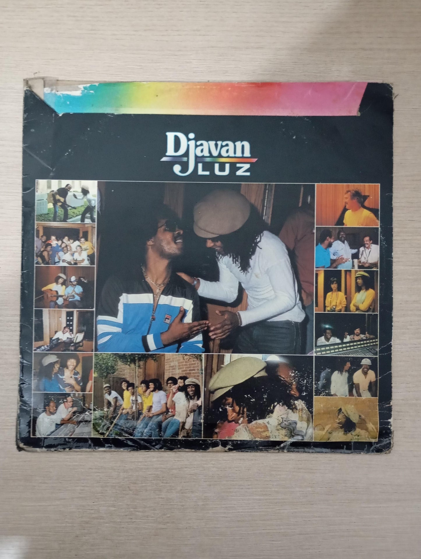 Lp Vinil Djavan Luz Com Encarte