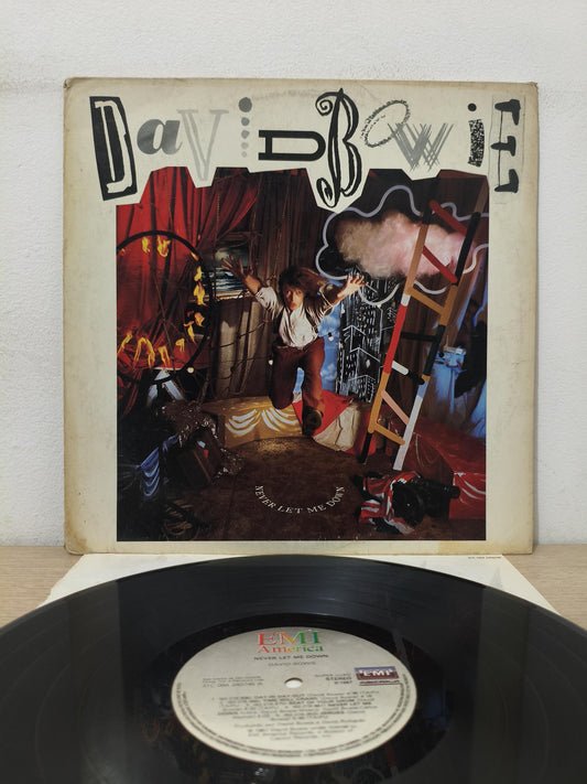 Lp Vinil David Bowie Never Let Me Down Com Encarte
