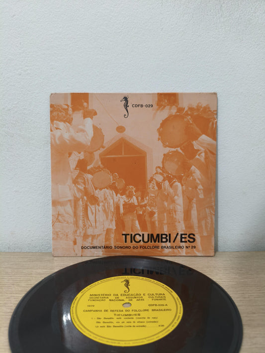 Compacto Vinil Folclore Brasileiro 29 Ticumbi / ES