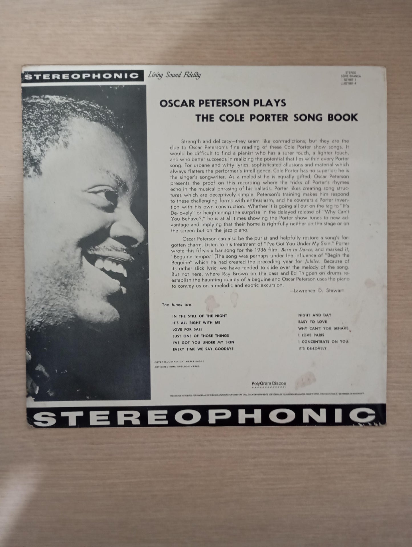 Lp Vinil Oscar Peterson Plays The Cole Porter Songbook