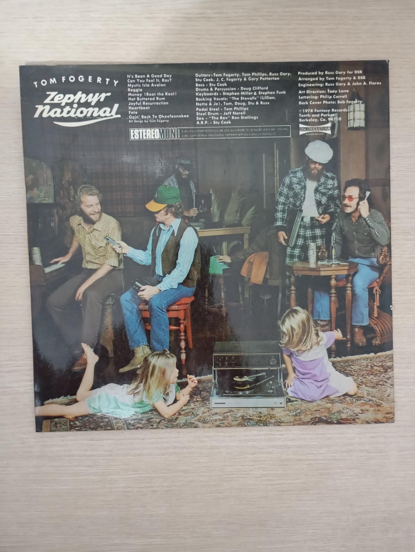 Lp Vinil Tom Fogerty Zephyr National