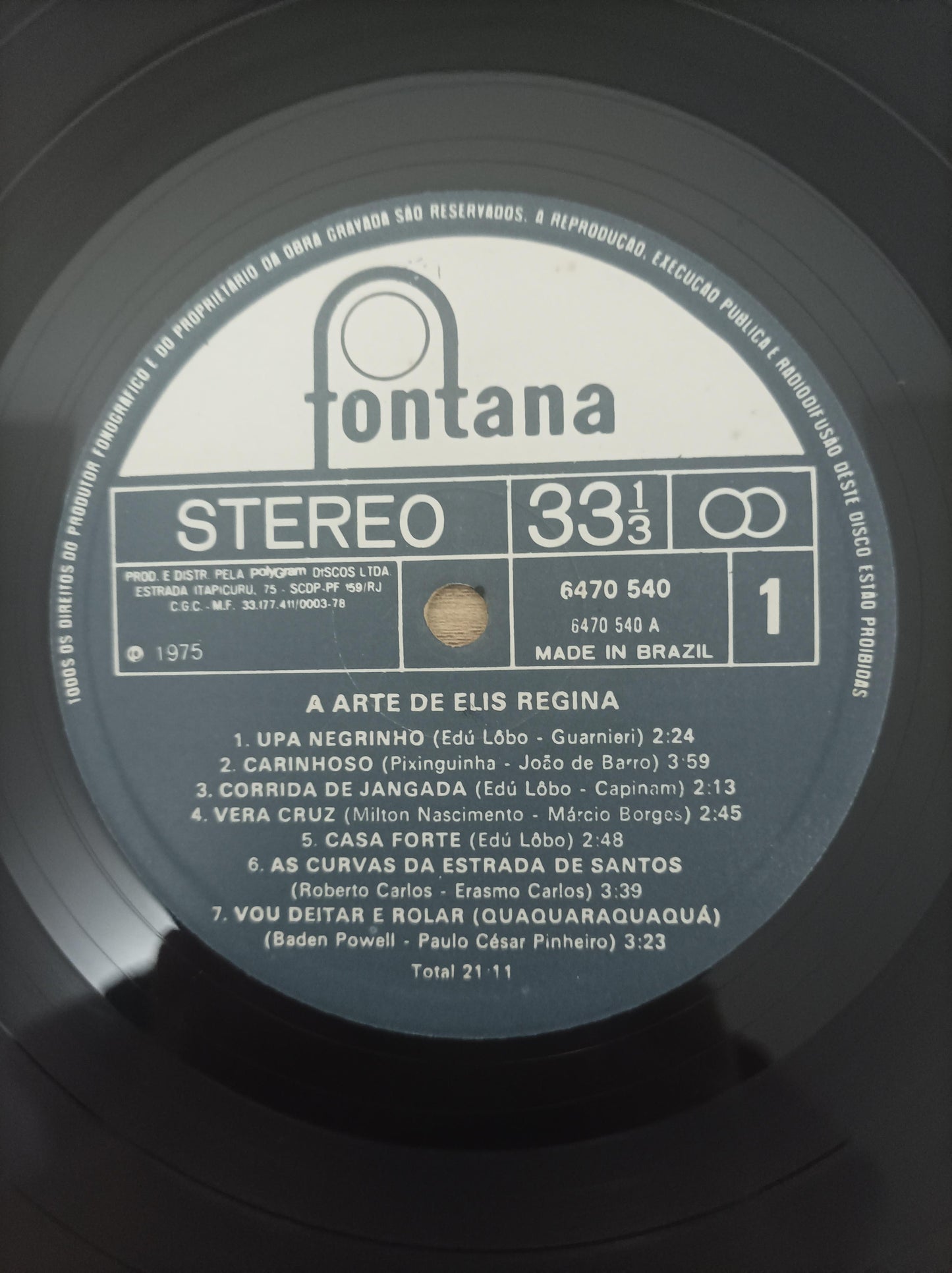 Lp Vinil Elis Regina A arte de Duplo